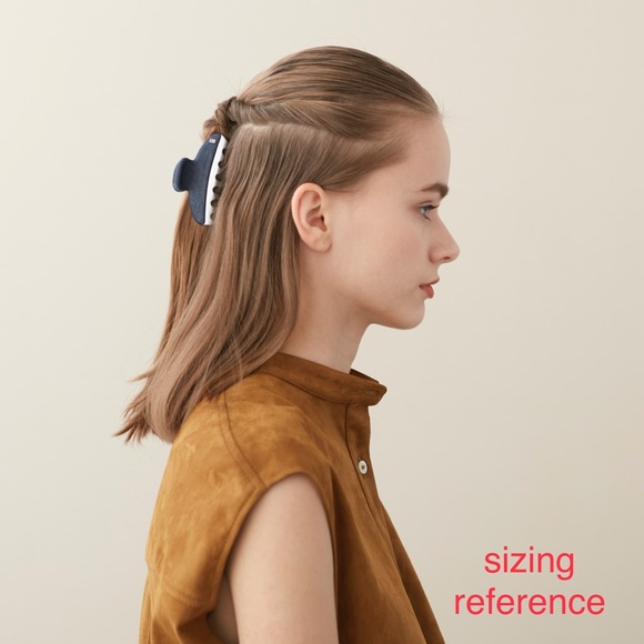 (Sold) Alexandre de Paris - Medium Jaw Hair Clip - Picture 5 of 6